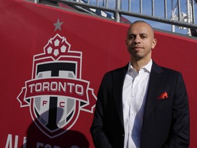 Jason Hernandez, directeur général du Toronto FC, est photographié à Toronto le vendredi 3 mai 2024.