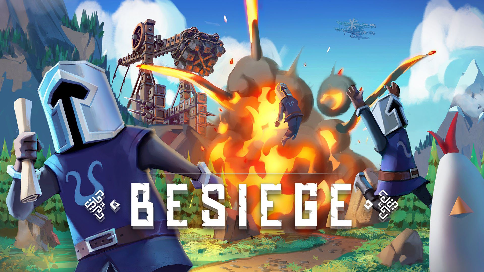 Le jeu de construction basé sur la physique Besiege arrive sur PS5, PS4 et Switch le 12 décembre    
