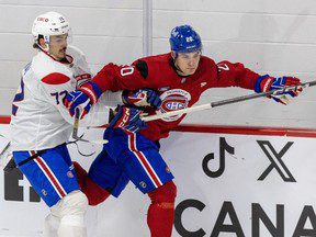 Les frères Xhekaj désormais dans la même équipe au camp d’entraînement des Canadiens