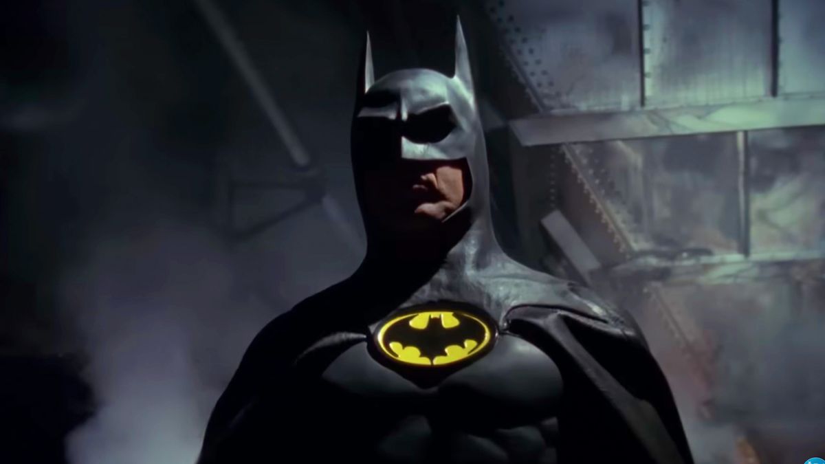 The Dark Knight appears form the shadows in 1989&#039;s &quot;Batman.&quot;