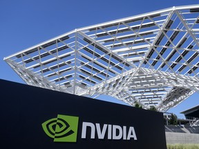 Un immeuble de bureaux de Nvidia Corp. à Santa Clara, en Californie.