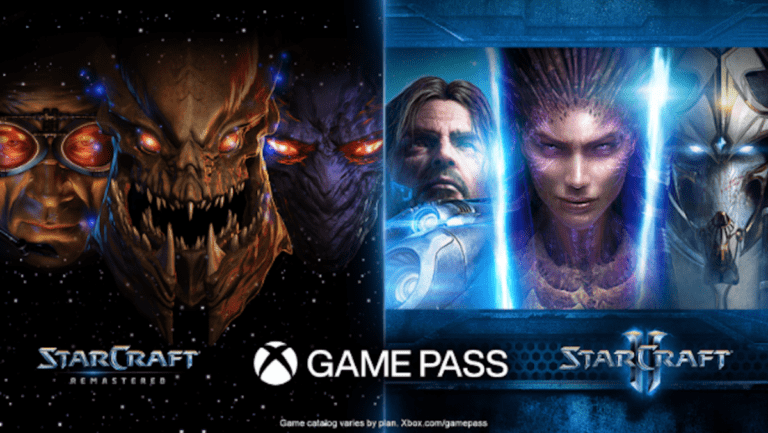 Remastered et StarCraft II arrivent sur PC Game Pass