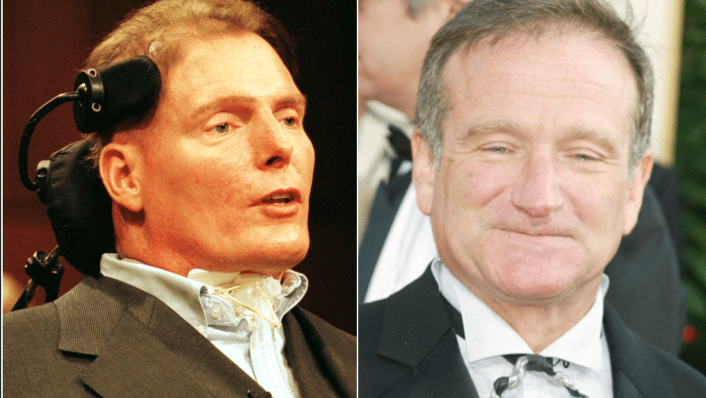 Robin Williams a été la première personne à rendre visite à Christopher Reeve à l'hôpital et l'a fait rire en prétendant être un médecin du côlon russe Plus de Variety Les plus populaires À lire absolument Inscrivez-vous aux bulletins d'information de Variety Plus de nos marques
	
	
