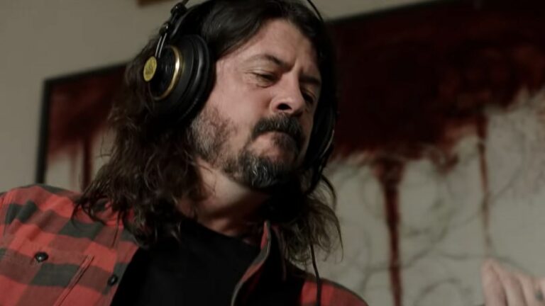 Dave Grohl in Studio 666