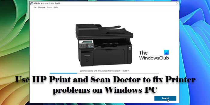 Utilisez HP Print and Scan Doctor pour résoudre les problèmes d’imprimante sur un PC Windows