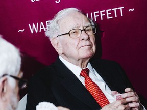 Warren Buffet, légende de l'investissement américain.