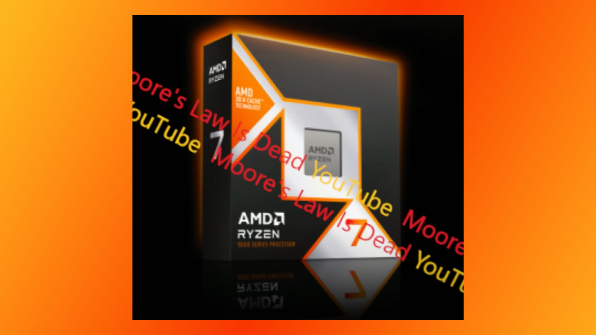 Fuite du boîtier AMD Ryzen 7 9800X3D, de Moore's Law is Dead