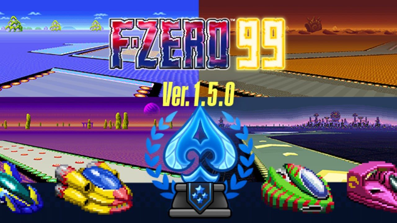 La mise à jour F-Zero 99 (version 1.5.0) ajoute cinq nouvelles pistes, du contenu Satellaview et bien plus encore
