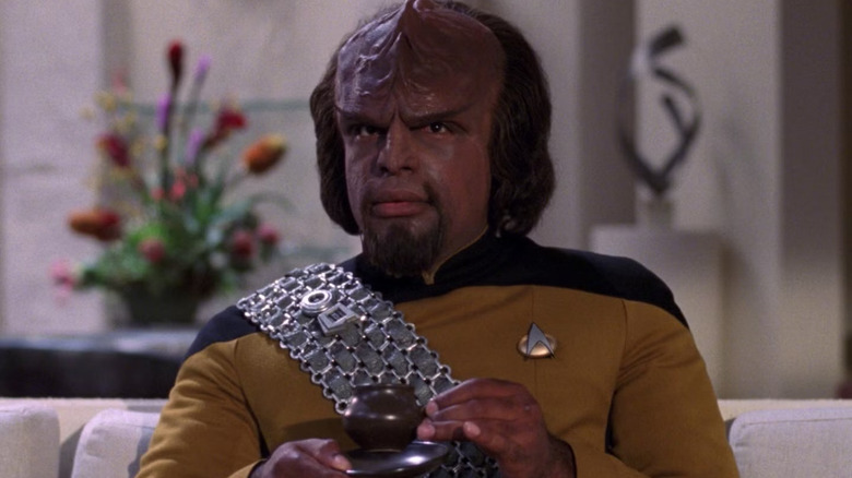 Michael Dorn dans Star Trek : La Nouvelle Génération