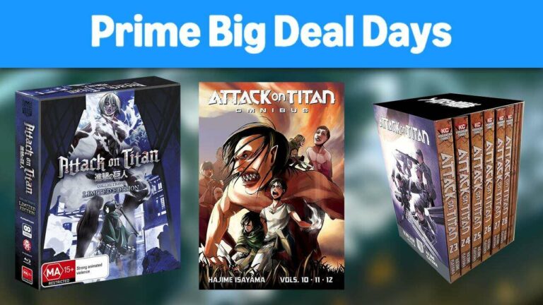 Attack On Titan Manga et Anime bénéficient de réductions importantes pour les jours Amazon Prime Big Deal
