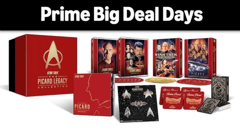 La collection Picard Legacy de 54 disques de Star Trek tombe à un prix historiquement bas pour les journées Prime Big Deal
