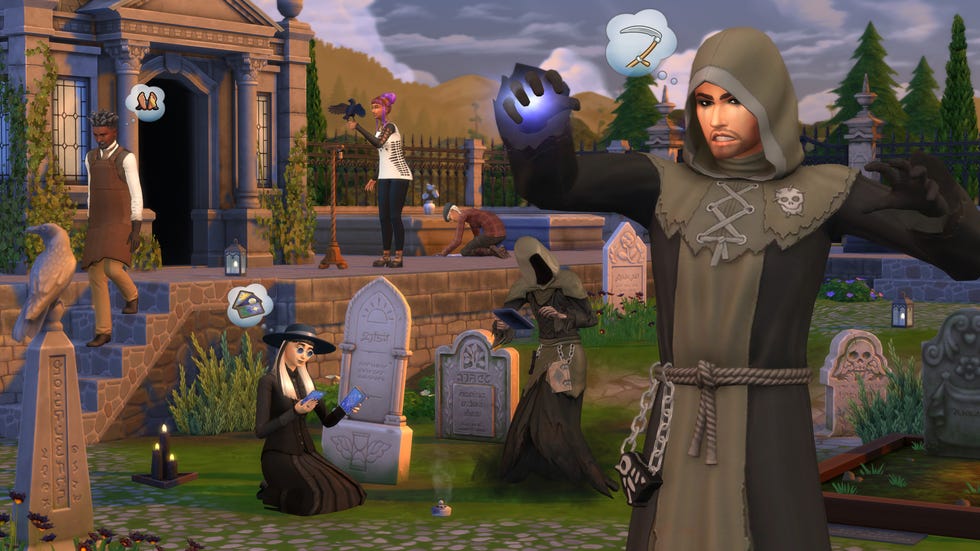 les sims 4 vie et mort