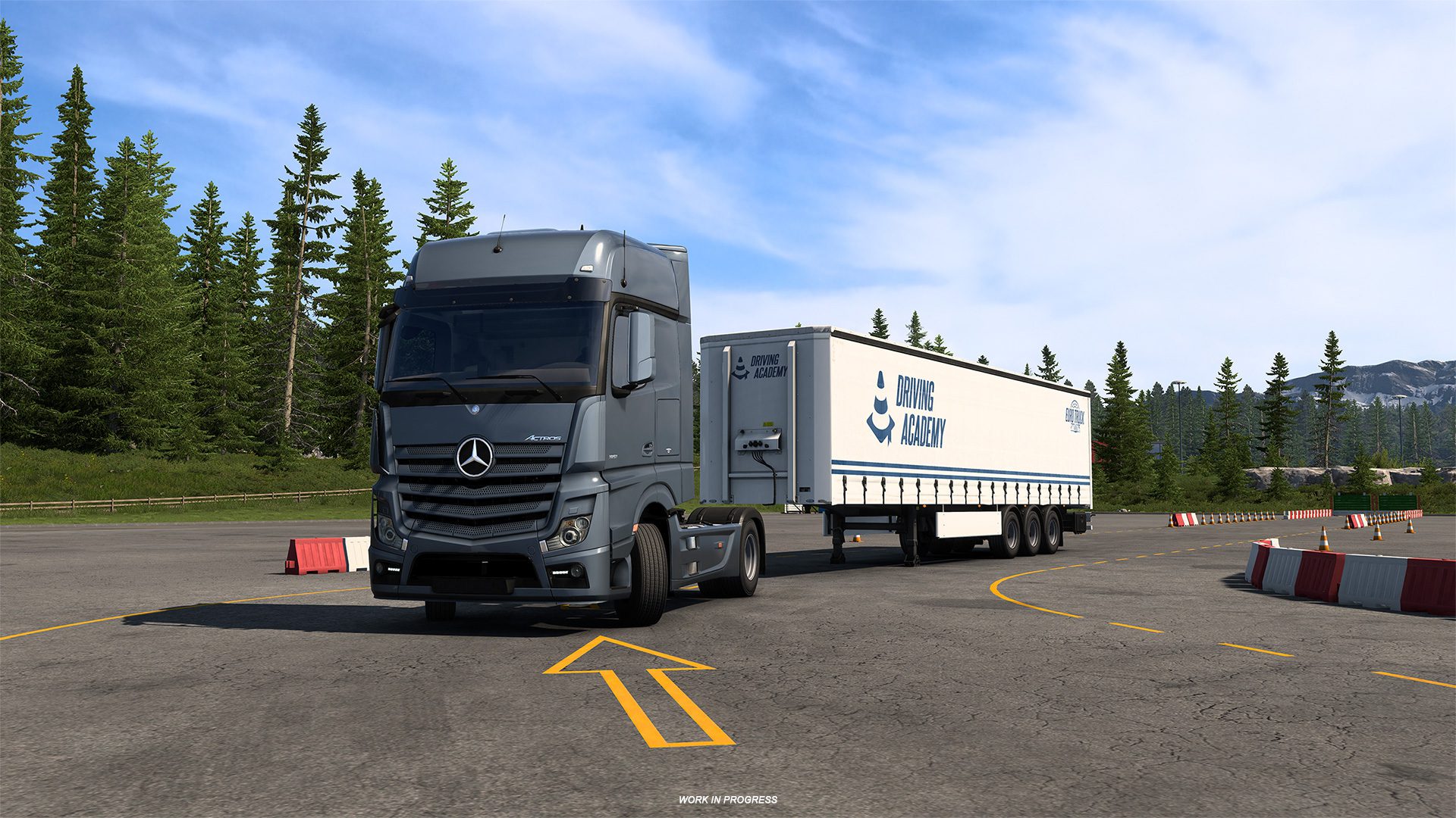 Euro Truck Simulator 2 présente la prochaine académie de conduite
