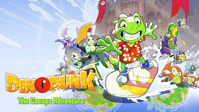 Le jeu de plateforme rétro à défilement latéral Dinopunk : The Cacops Adventure annoncé sur PS5, PS4 et PC    
