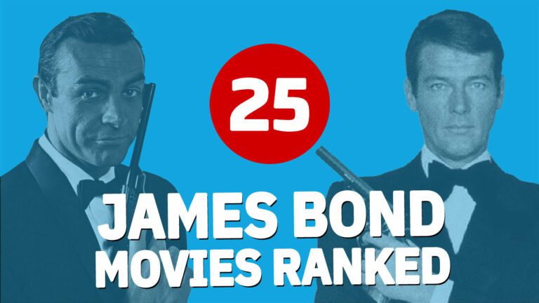 Les 25 films de James Bond, classés
