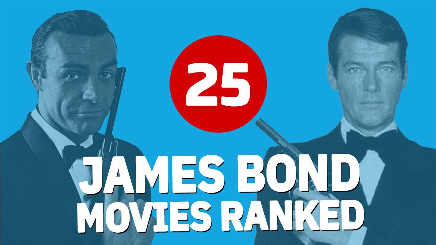 Les 25 films de James Bond, classés
