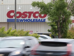 Un magasin Costco à Winnipeg le 17 juin 2023.