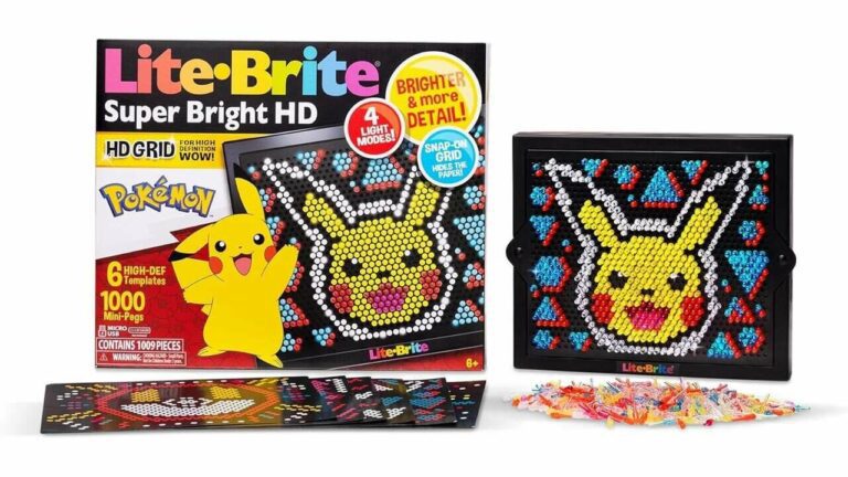 Pokemon Lite-Brite avec Pikachu ne coûte que 13 $ sur Amazon
