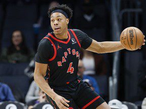 Scottie Barnes des Raptors devrait participer au match de pré-saison de vendredi