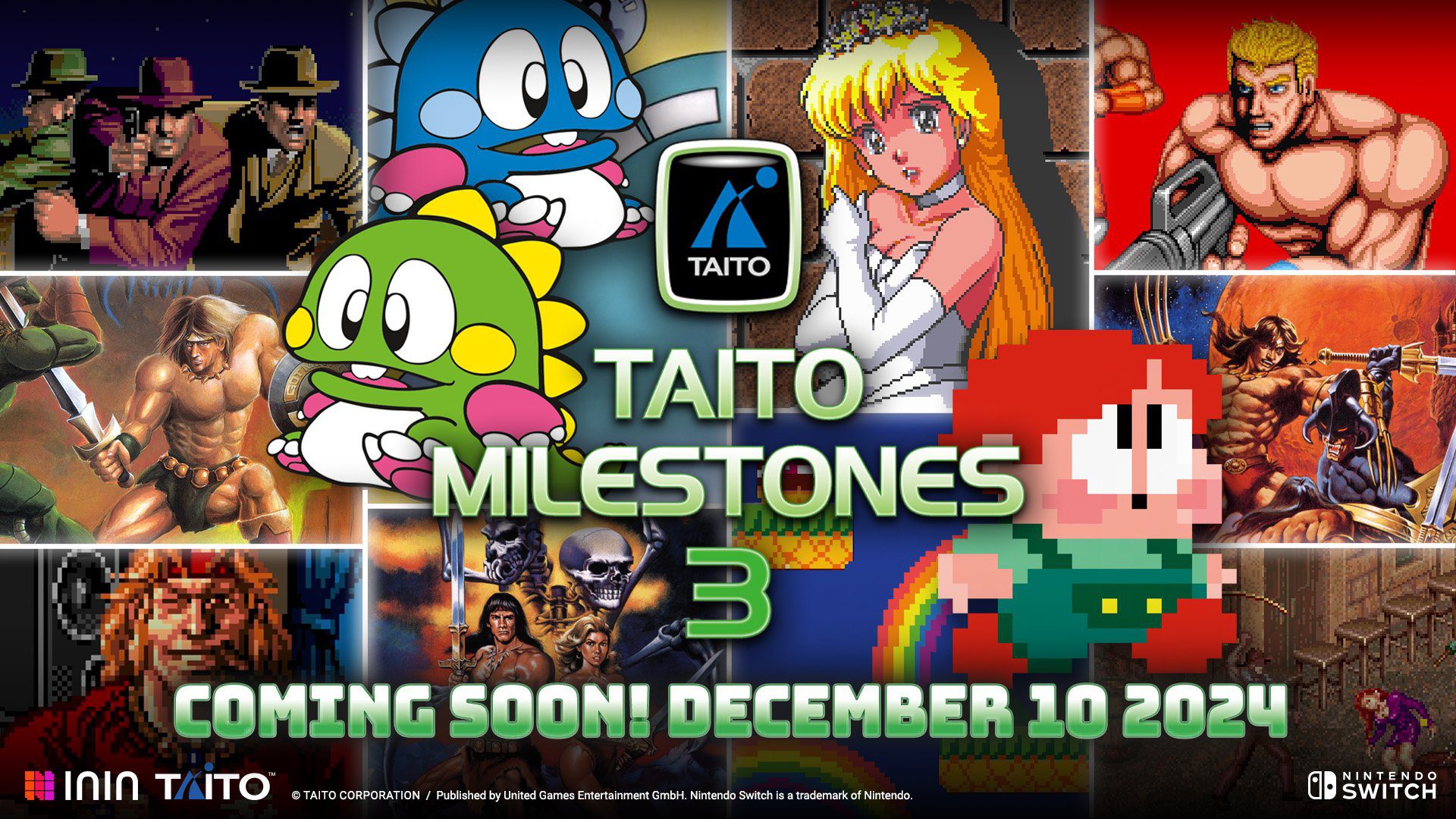 TAITO Milestones 3 sera lancé le 10 décembre dans l'ouest    
