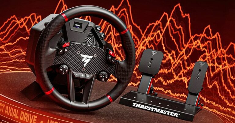 Thrustmaster apporte des volants à entraînement direct aux simulations de course sur console