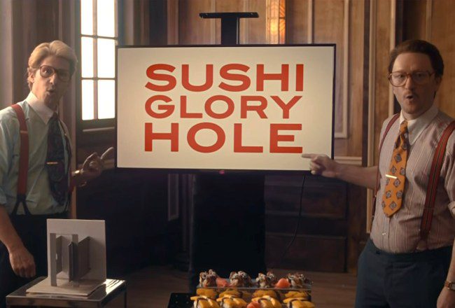 Vidéo Sushi Glory Hole ‘SNL’ — Andy Samberg, The Lonely Island Returns