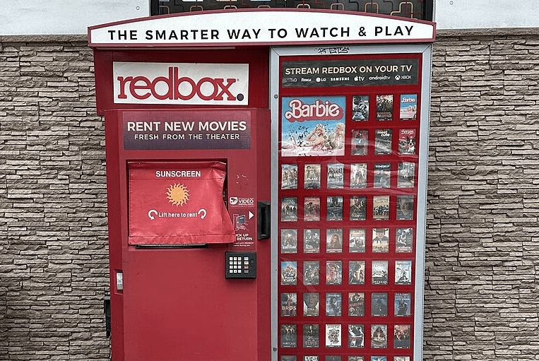 Voulez-vous une machine Redbox géante ? C’est maintenant ta chance