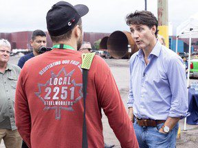 WARMINGTON : Le Métallos qui a affronté Trudeau a plus à dire