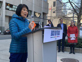 WARMINGTON : Olivia Chow « portait du noir » le 7 octobre pour pleurer les personnes perdues il y a un an