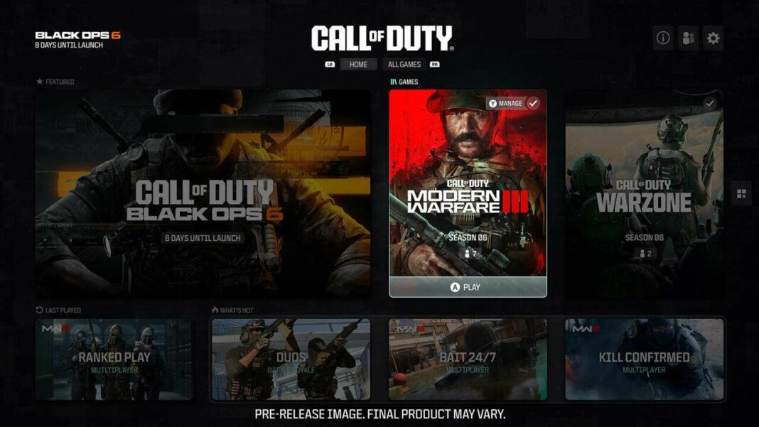 Date de lancement de Call of Duty Black Ops 6 et toutes les informations disponibles