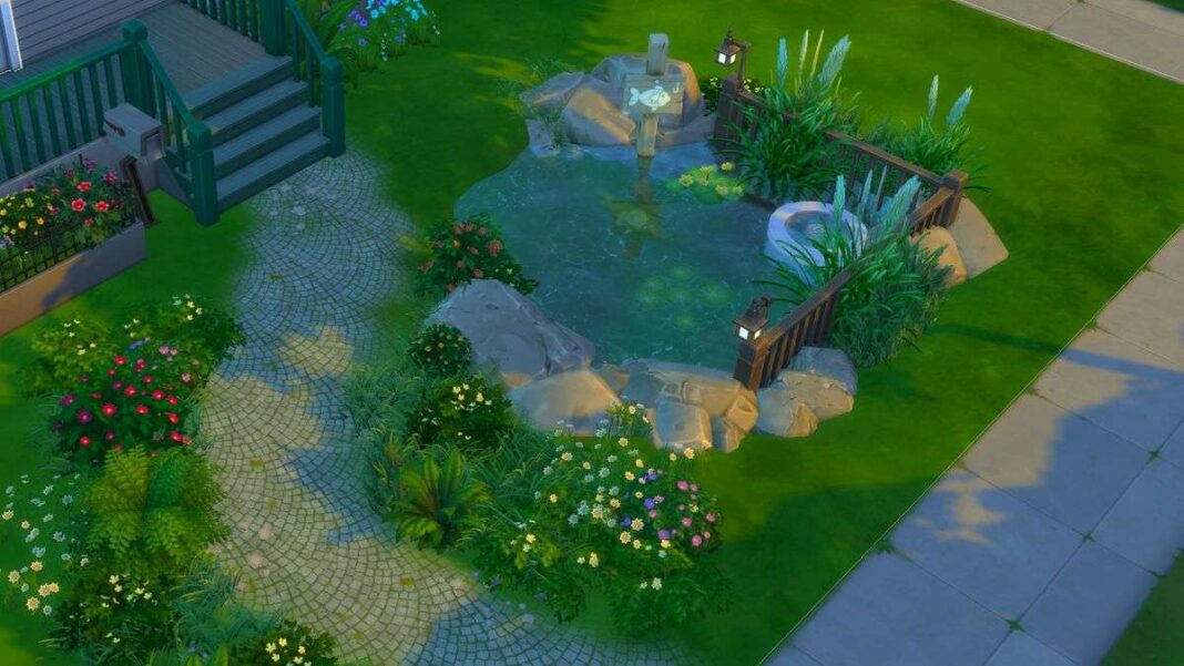 Create a Stunning Pond in The Sims 4: Step-by-Step Guide | Guide pour créer un étang dans Les Sims 4 : Étapes à suivre