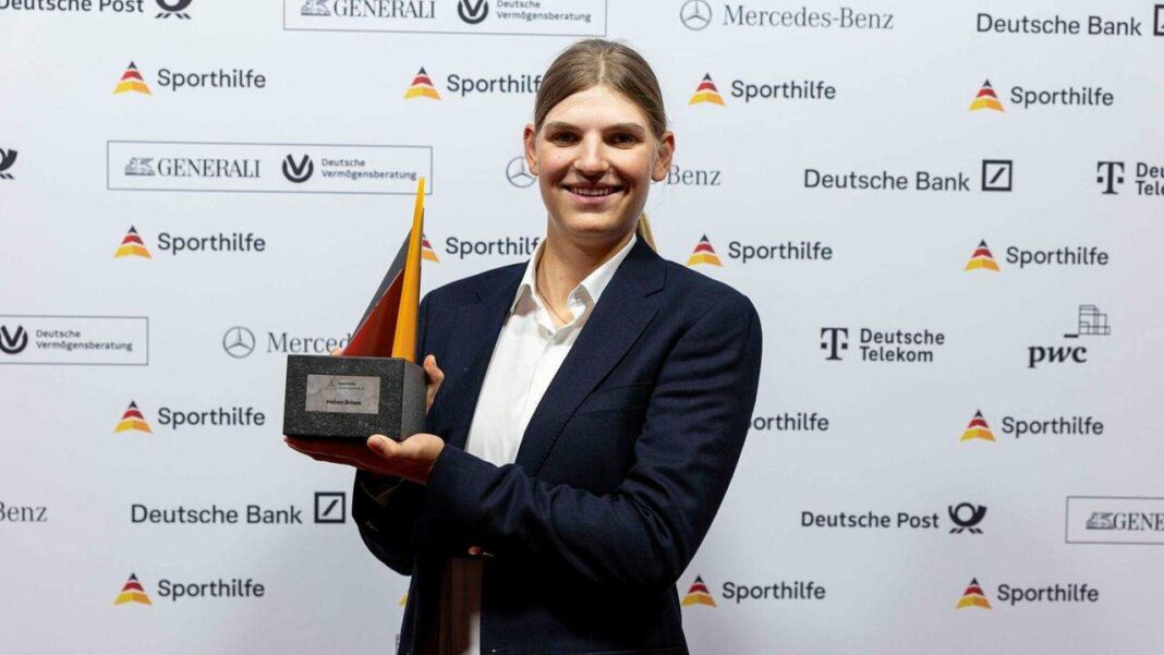 Helen Briem : la star montante du golf allemand honorée par Sporthilfe