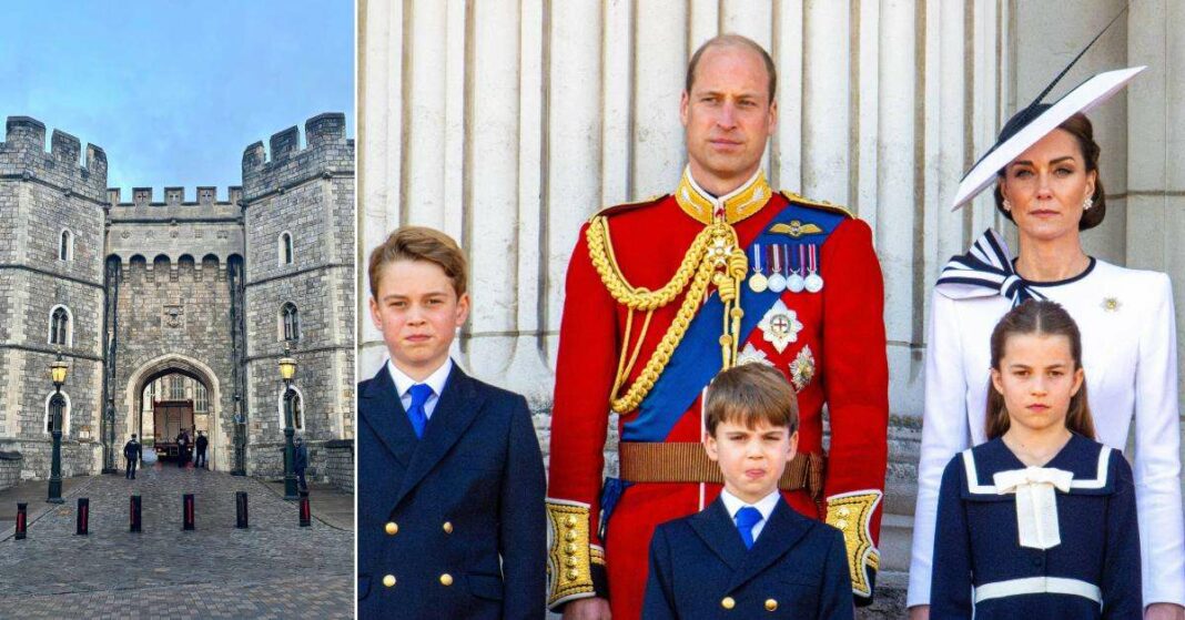 Intrusion au château de Windsor : des assaillants masqués s'en prennent à la demeure royale pendant le sommeil de William, Kate et leurs enfants, tandis que le roi Charles est absent.