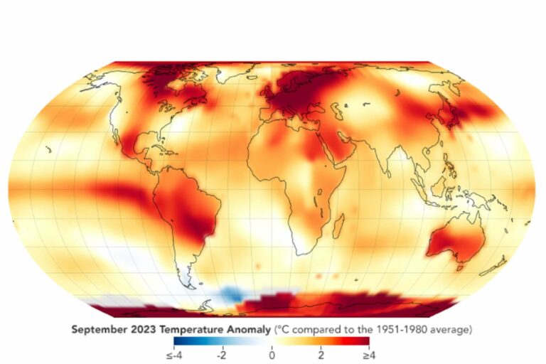 Une étude de la NASA met en lumière les zones du globe où les températures connaissent une hausse alarmante.