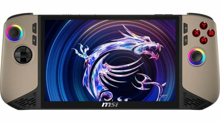 MSI Claw 8 pouces : 32 Go de RAM, processeur performant et options de mise à niveau améliorées